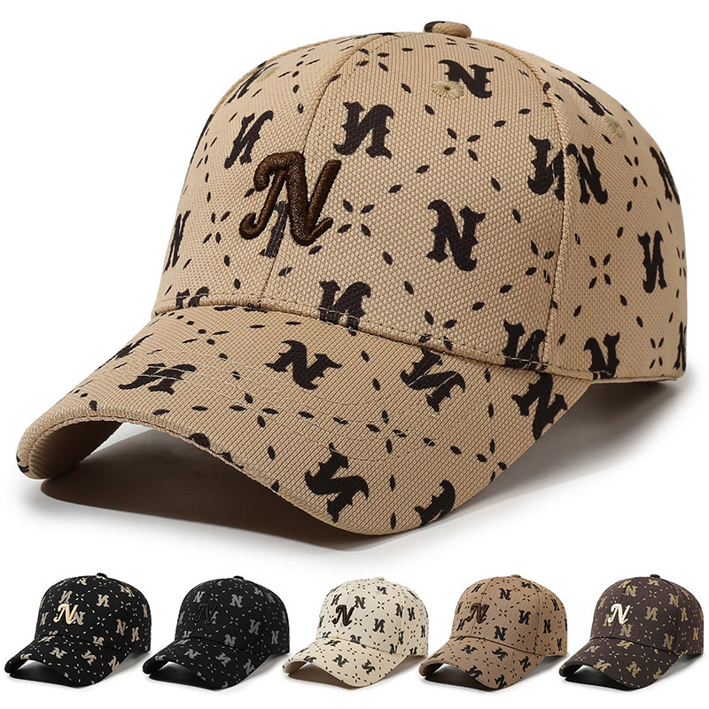 Embroidery Letter N - Topi Bisbol Modis Bordir Huruf N