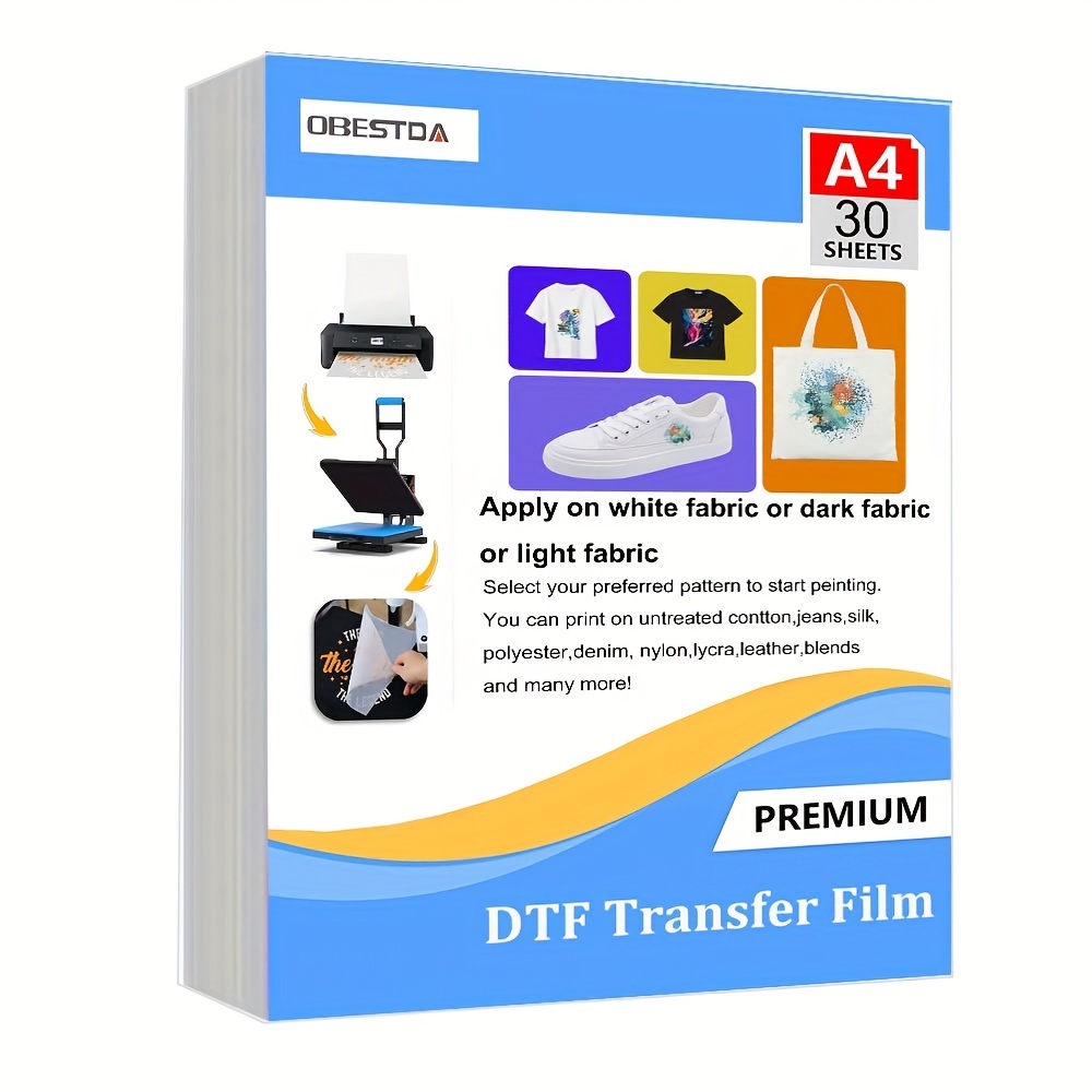 Transfer Paper Carbon - A4 30 buah Film Transfer DTF