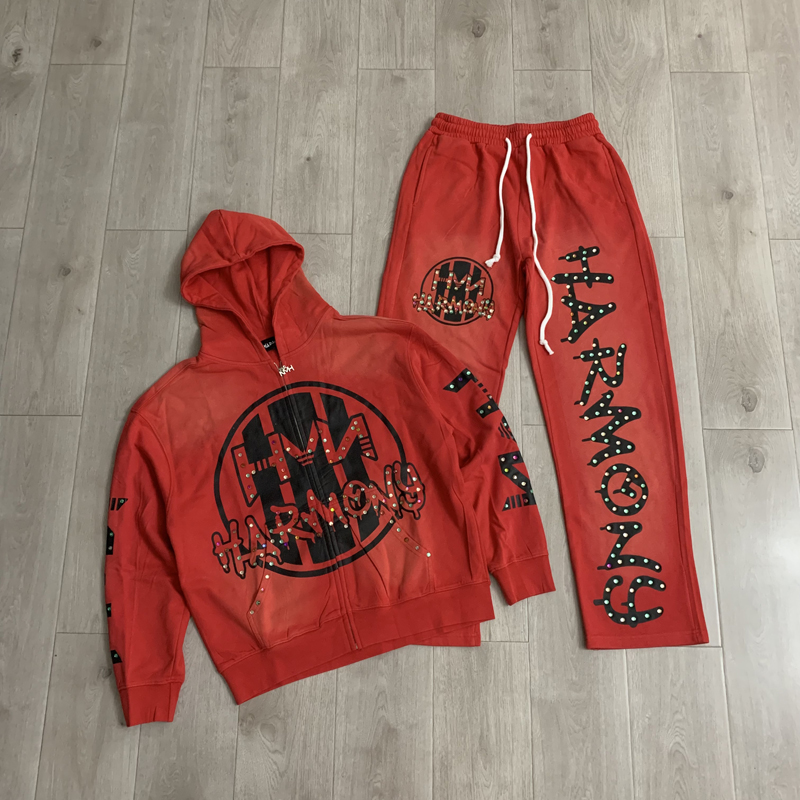Embroidery Fashion - Setelan Hoodie dan Celana HARMONY dari