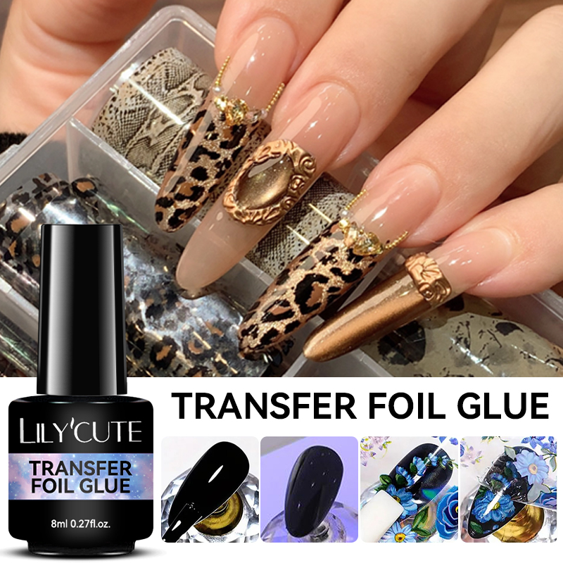 Transfer Paper Carbon - LILYCUTE 8ML Lem Transfer Foil Untuk
