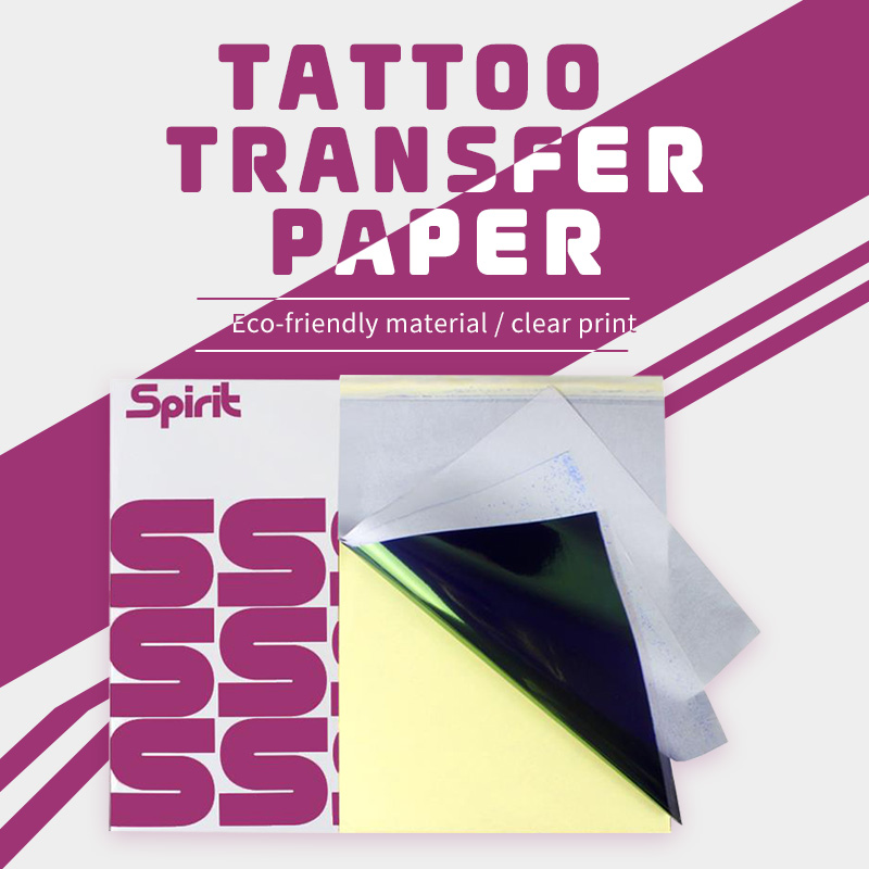 Transfer Paper Carbon - Kertas Stencil Tato Termal A4 4