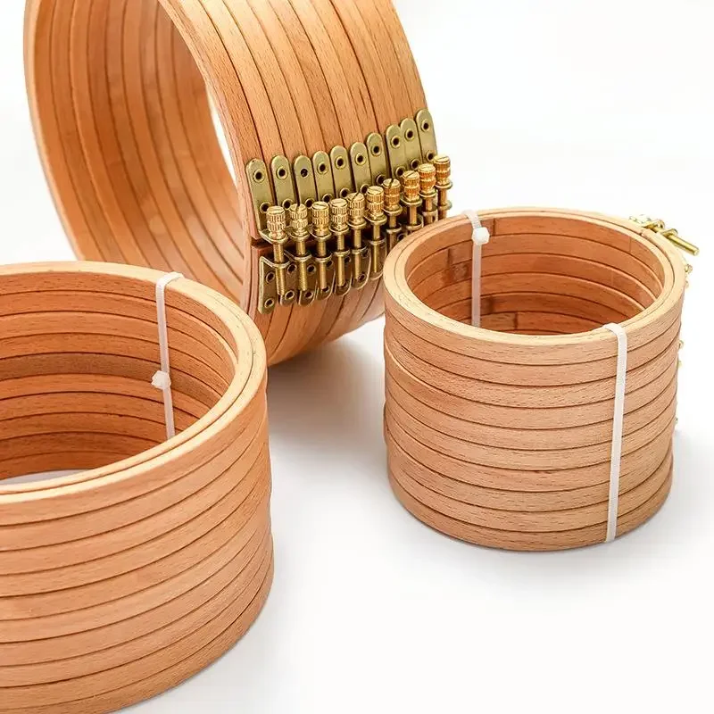 Embroidery Hooping - Lingkaran Bordir Kayu Beech Berkualitas Tinggi,
