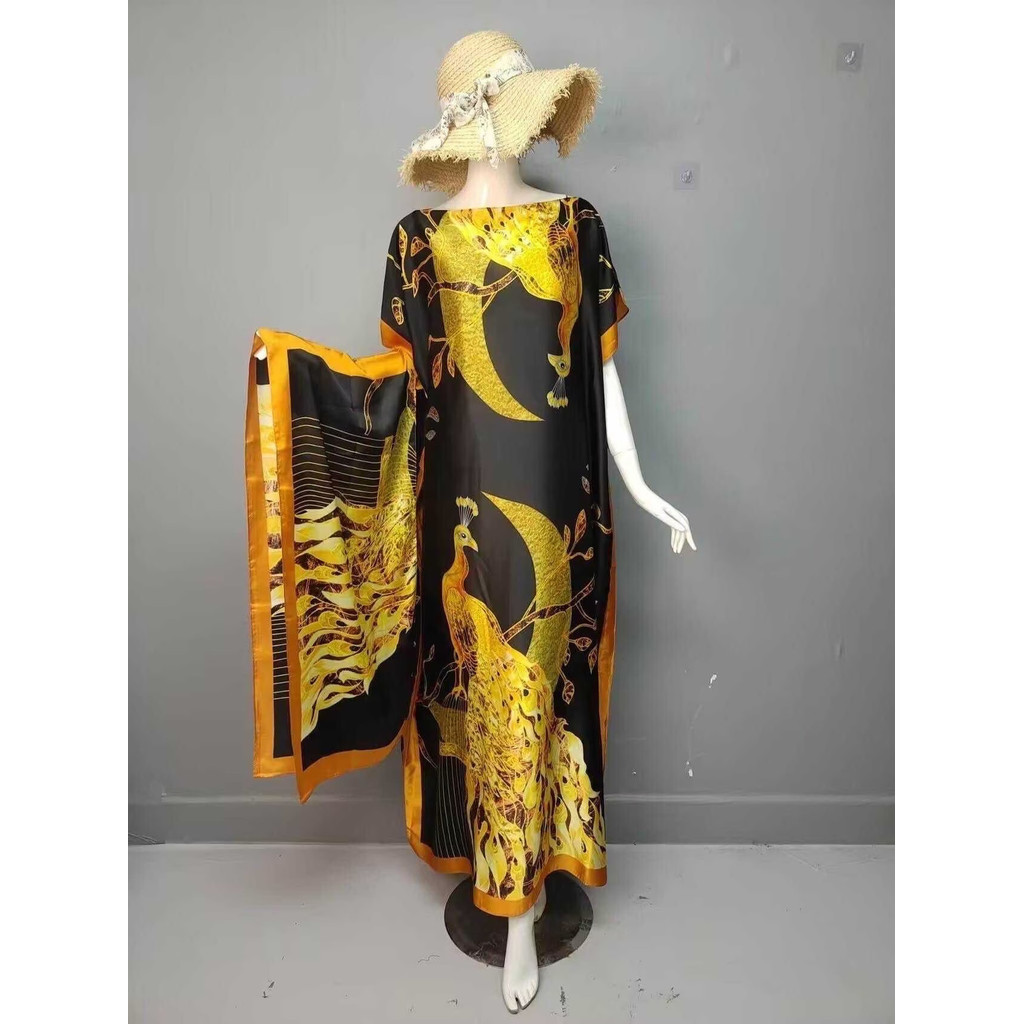 Embroidery Baju - Baju Kaftan Ukuran Besar Baru Gaun