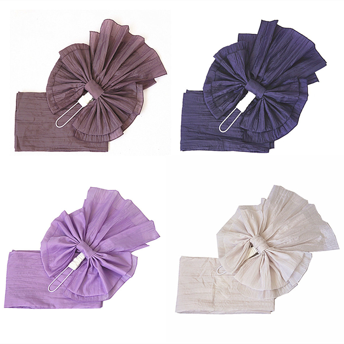 Embroidery Flower Pattern - Sabuk Haori Sederhana untuk Digunakan dengan