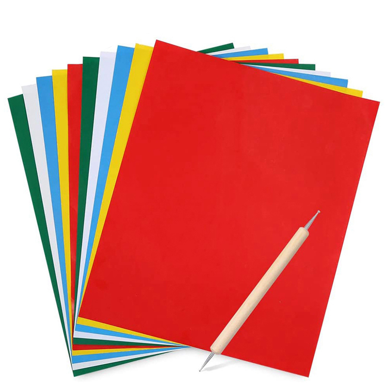 Transfer Paper Carbon - 10 Buah Kertas Transfer Bordir dengan