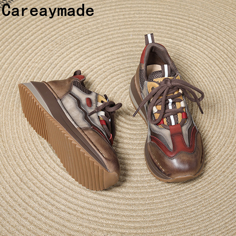 Embroidery Garments - Careaymade-Sepatu Bot Pergelangan Kaki Wanita Kulit