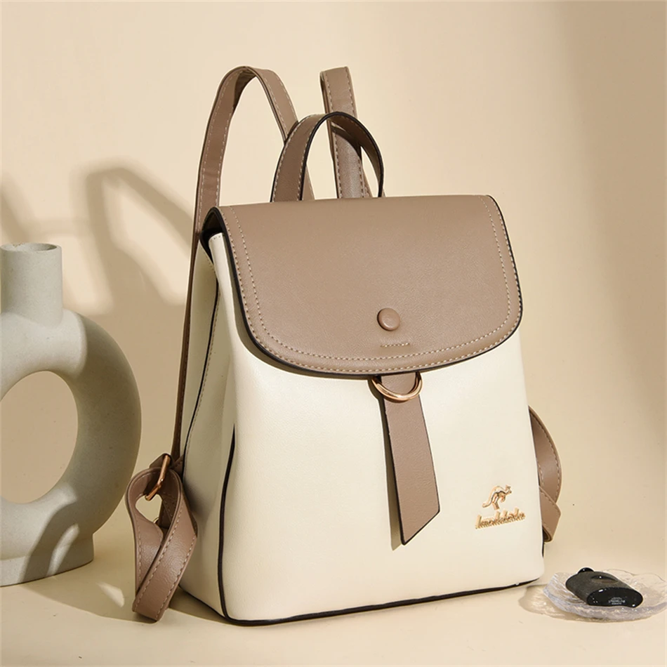 Embroidery Texture - Ransel kapasitas besar wanita, ransel luar