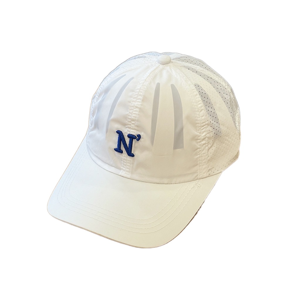 Embroidery Letter N - Topi Bisbol Cepat Kering Bordir Huruf