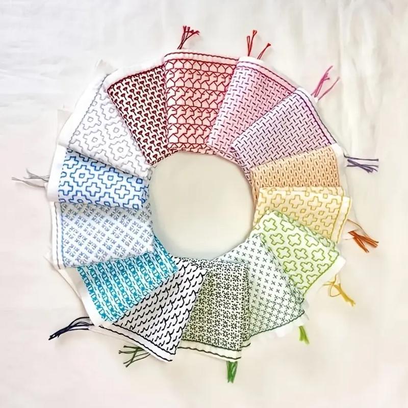 Embroidery For Beginners - 9/32Pcs Benang Dan Jarum Kit Bordir