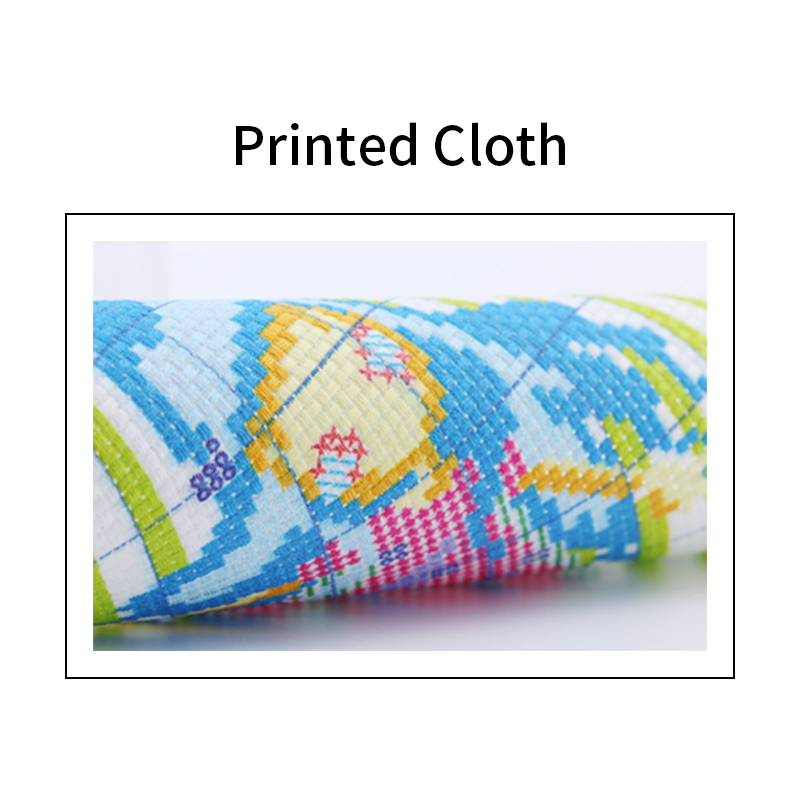 Stamped Cross Stitch Kit Joy M - Embroidery Tas ulasan dan harga