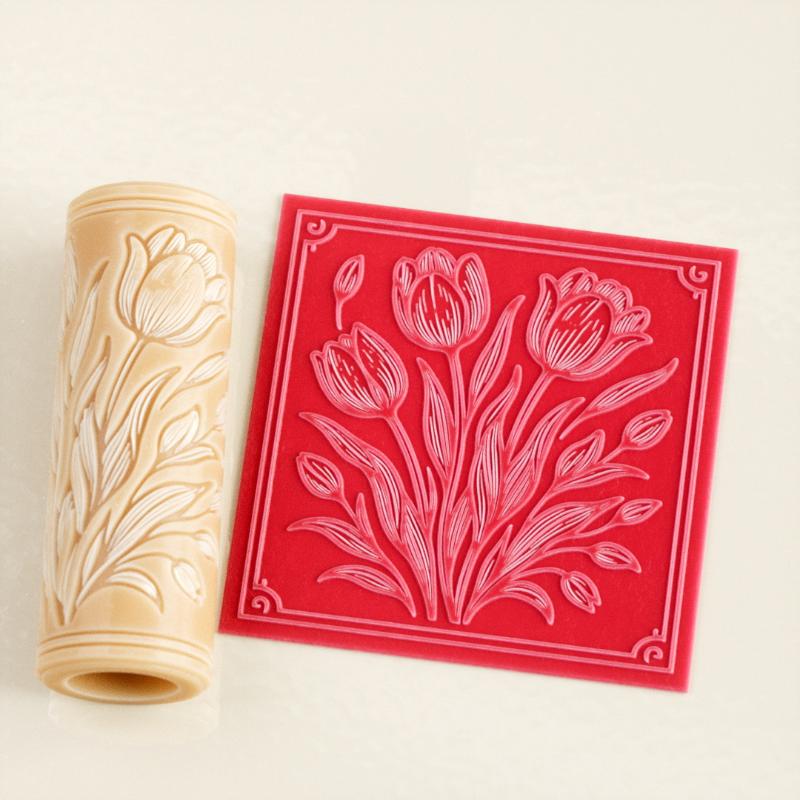 Rol Tekstur Tanah Liat Motif T - Embroidery Texture ulasan dan harga