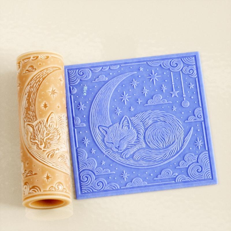 Rol Tekstur Tanah Liat Motif T - Embroidery Texture ulasan dan harga