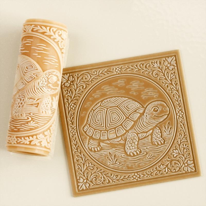 Rol Tekstur Tanah Liat Motif T - Embroidery Texture ulasan dan harga
