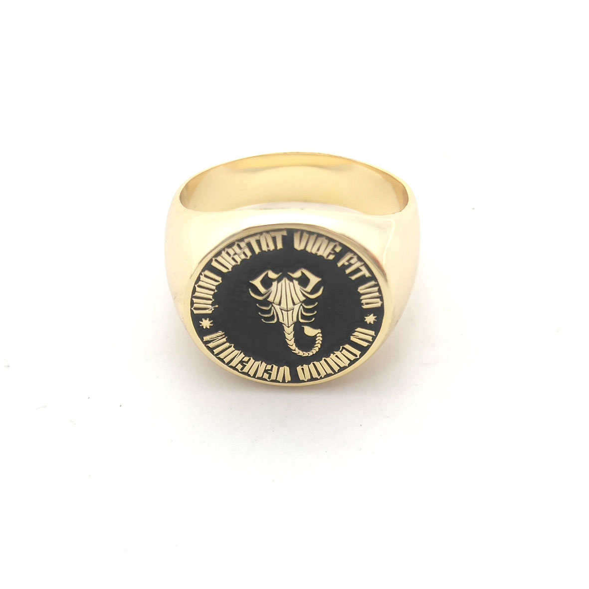 Kustom terukir 17mm cincin ata - Embroidery Alphabet ulasan dan harga