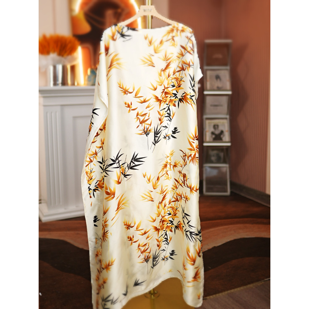 Gaun Kaftan ukuran Plus, Baju  - Embroidery Baju ulasan dan harga