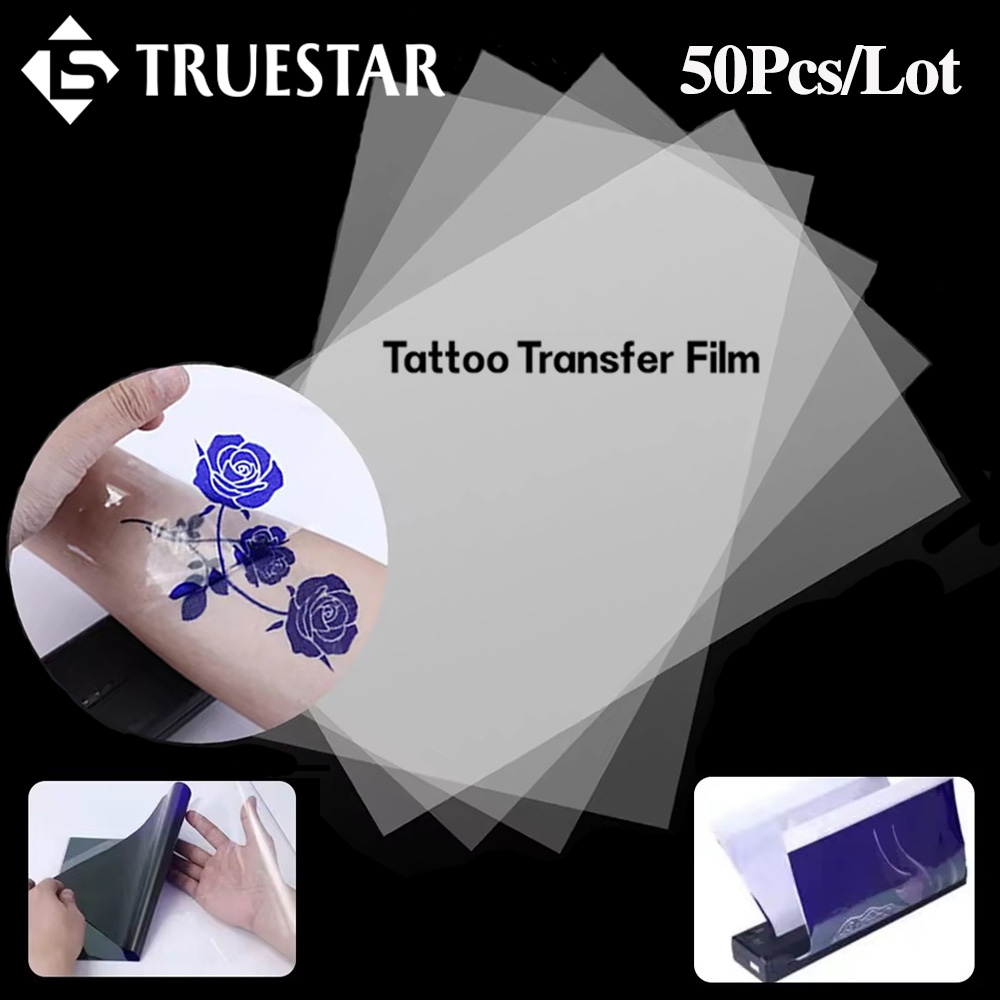 50 buah kertas Transfer tato t - Transfer Paper Carbon ulasan dan harga