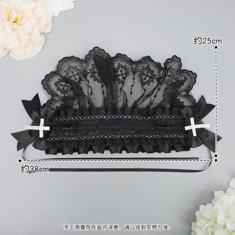 Cosplay Anime Gothic Lolita Pe - Embroidery Hooping ulasan dan harga