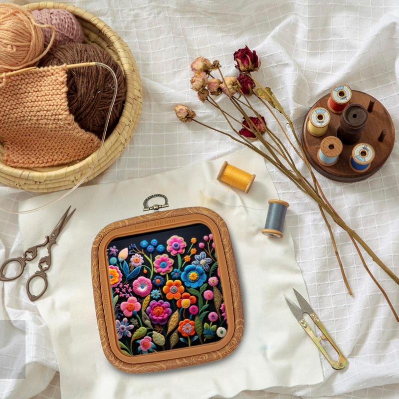 Bingkai Lingkaran Bordir Lingk - Embroidery Hooping ulasan dan harga