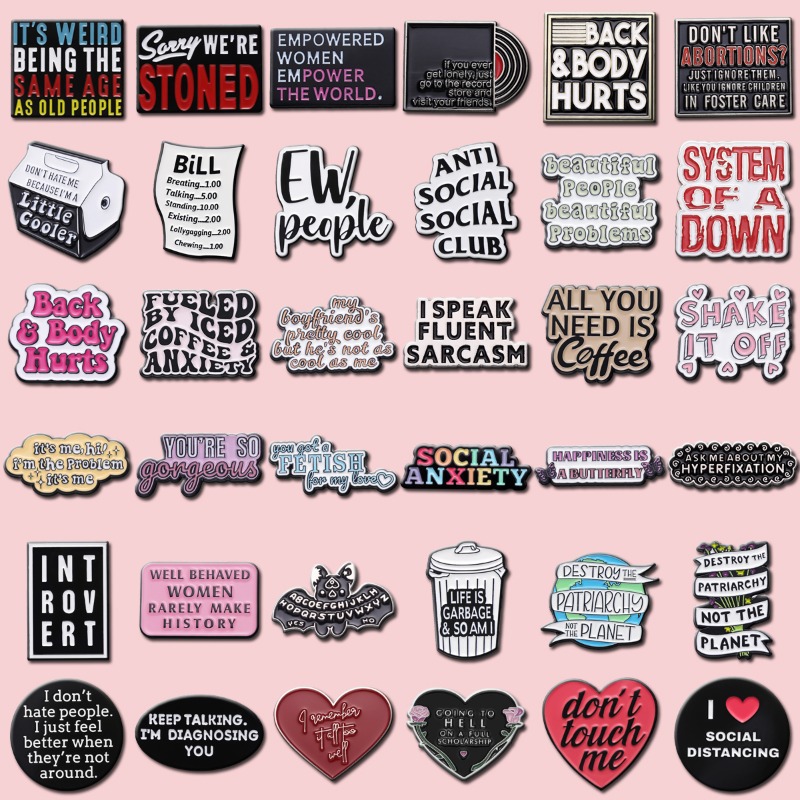 Set pola kreatif geometris bro - Embroidery Alphabet ulasan dan harga