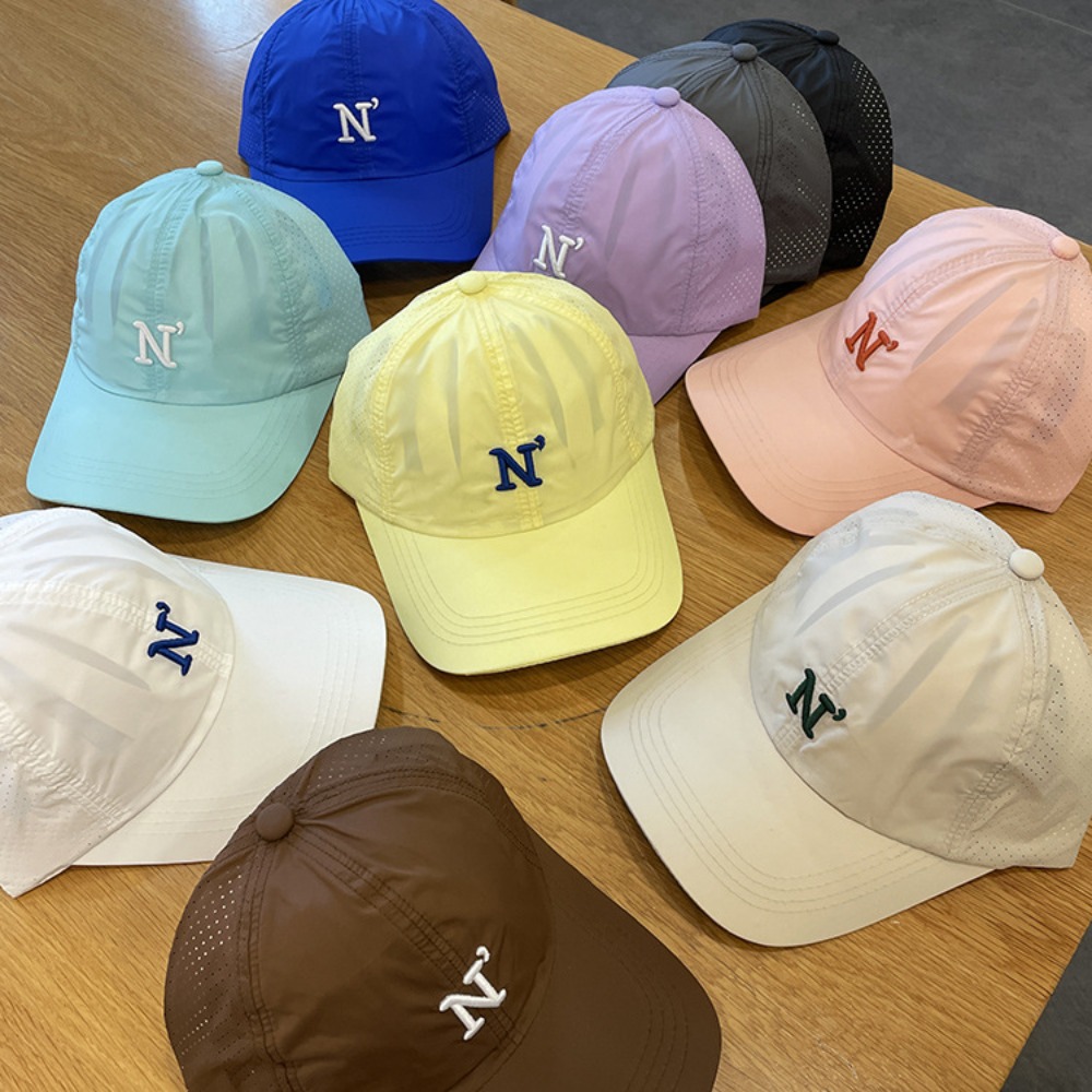 Topi Baseball Bordir Huruf N C - Embroidery Letter N ulasan dan harga