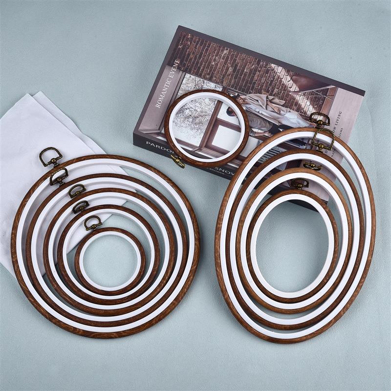 Alat Jahit Set Bingkai Sulaman - Embroidery Hoop Stand ulasan dan harga