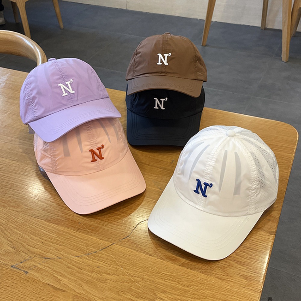 Topi Bisbol Cepat Kering Bordi - Embroidery Letter N ulasan dan harga