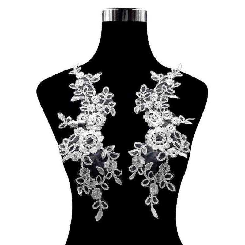 1 Pasang Aksesori Jahit Akseso - Embroidery Flower Pattern ulasan dan harga