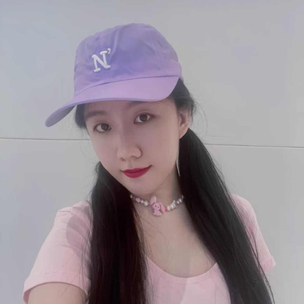Topi Baseball Bordir Huruf N C - Embroidery Letter N ulasan dan harga