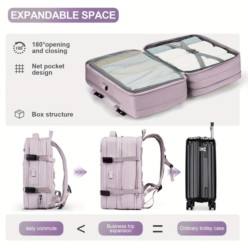 Ransel Hiking Kapasitas Besar  - Embroidery Fashion ulasan dan harga