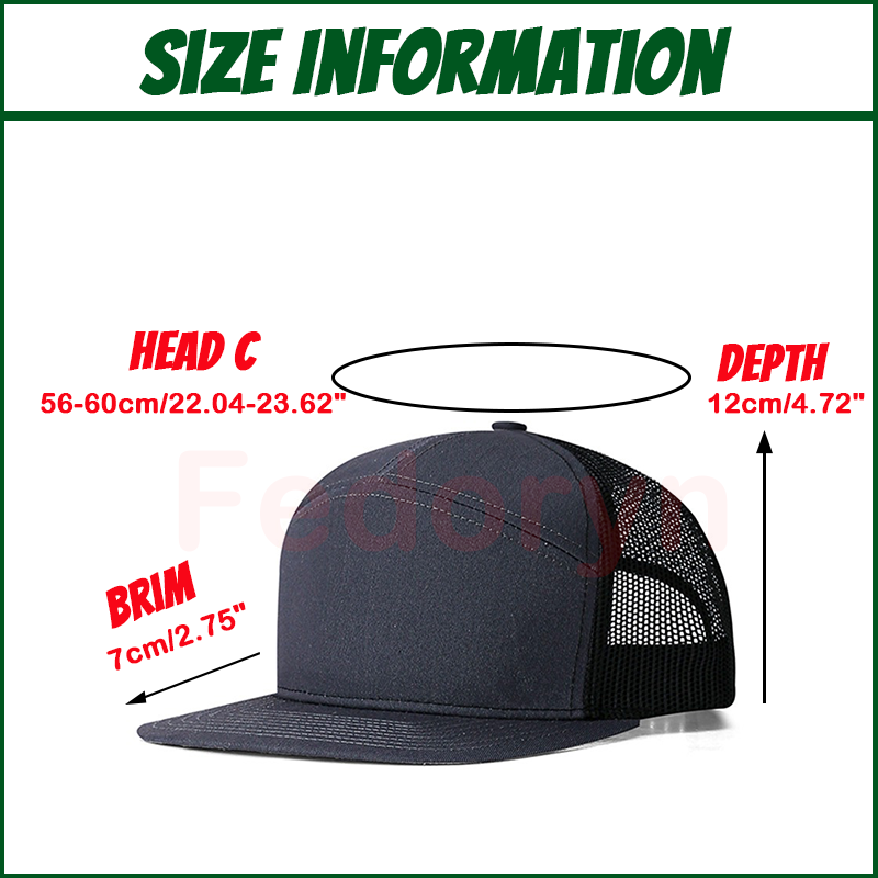 Fedoryn Logo Bordir Kustom Top - Embroidery Cap ulasan dan harga