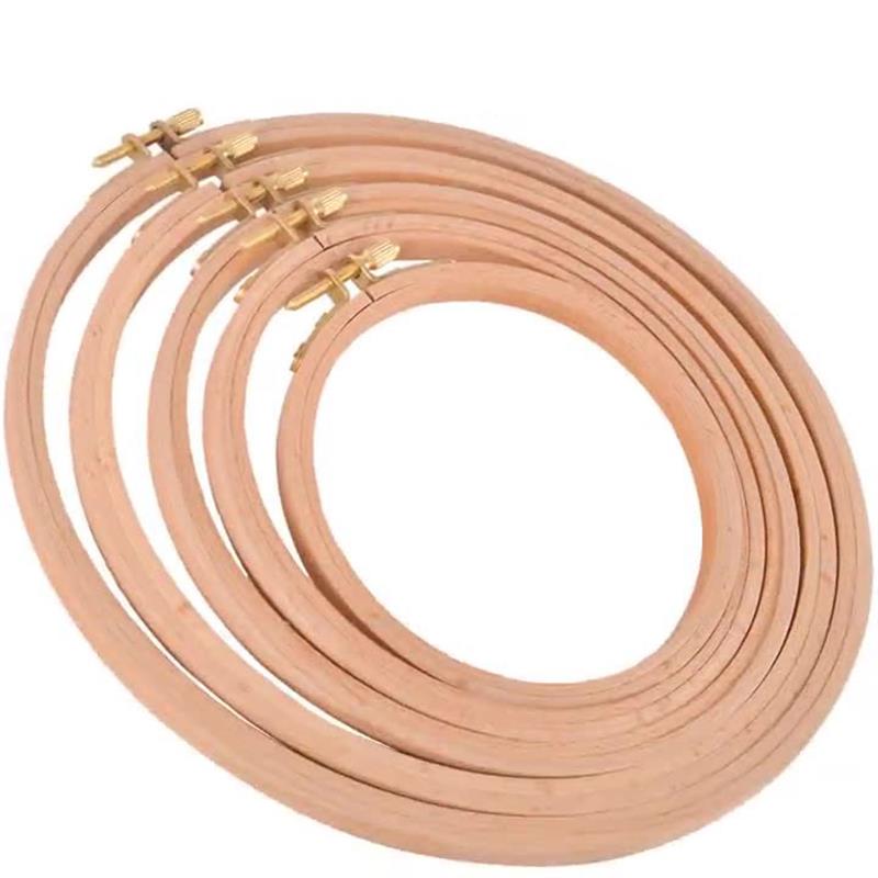 Lingkaran Bordir Kayu Beech Be - Embroidery Hooping ulasan dan harga