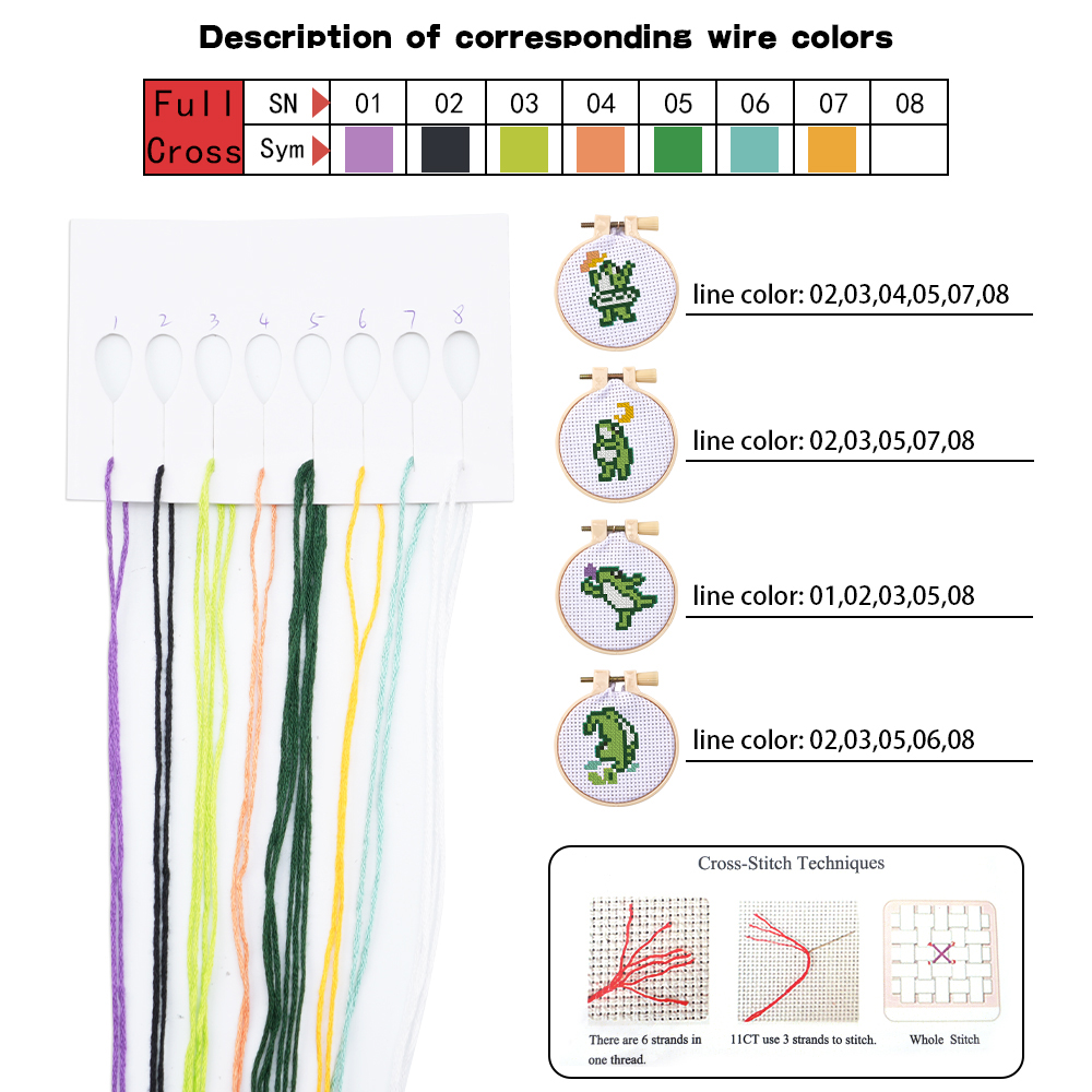 4 Buah Kit Pemula Bordir DIY P - Embroidery Hooping ulasan dan harga