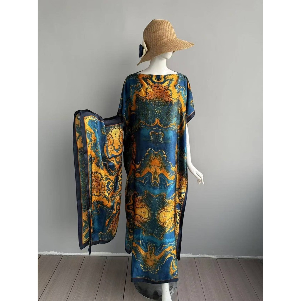Baju Kaftan Ukuran Besar Baru  - Embroidery Baju ulasan dan harga