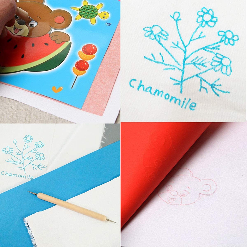 10 Buah Kertas Transfer Bordir - Transfer Paper Carbon ulasan dan harga