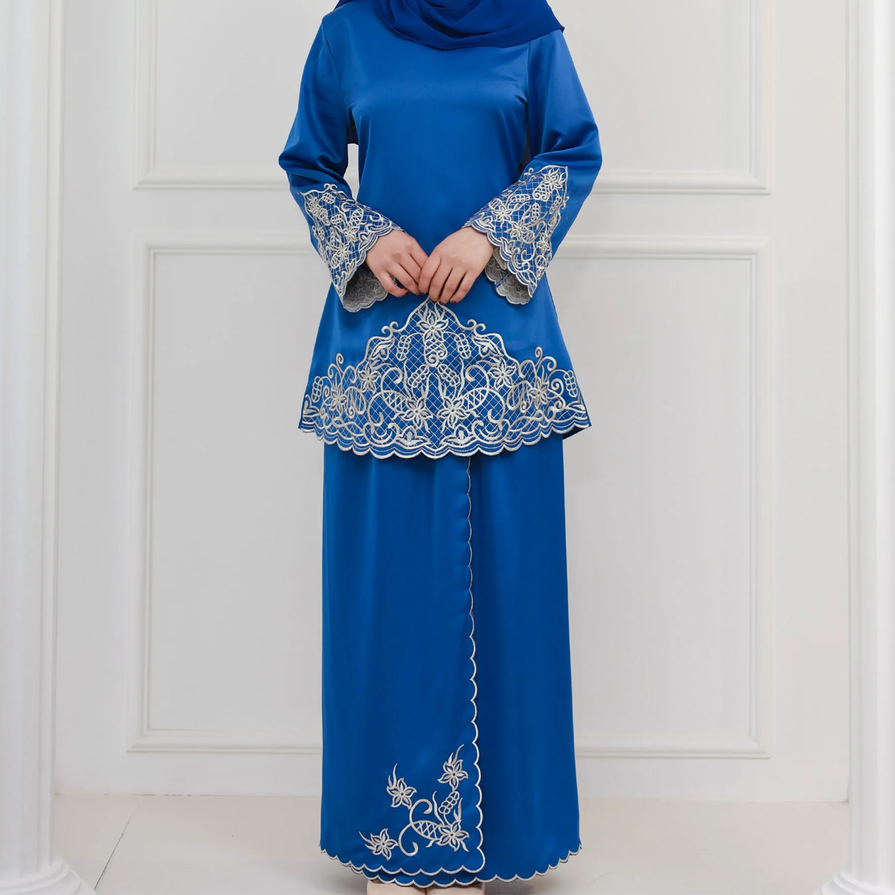 Setelan Muslim Wanita Turki un - Embroidery Baju ulasan dan harga