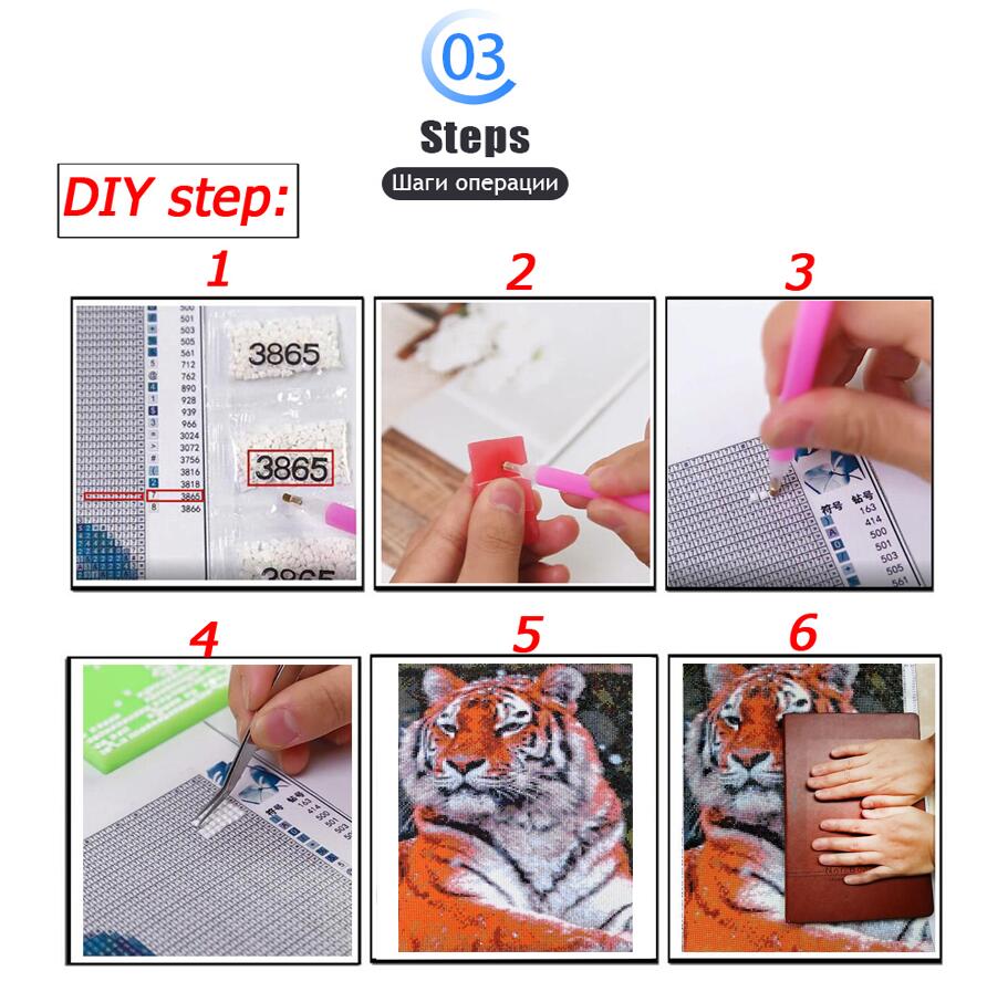 Kit Bordir Berlian Seni Retro  - Embroidery Running Stitch ulasan dan harga