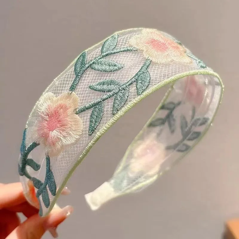 1/3 Buah Ikat Rambut Bunga Bor - Embroidery Hooping ulasan dan harga