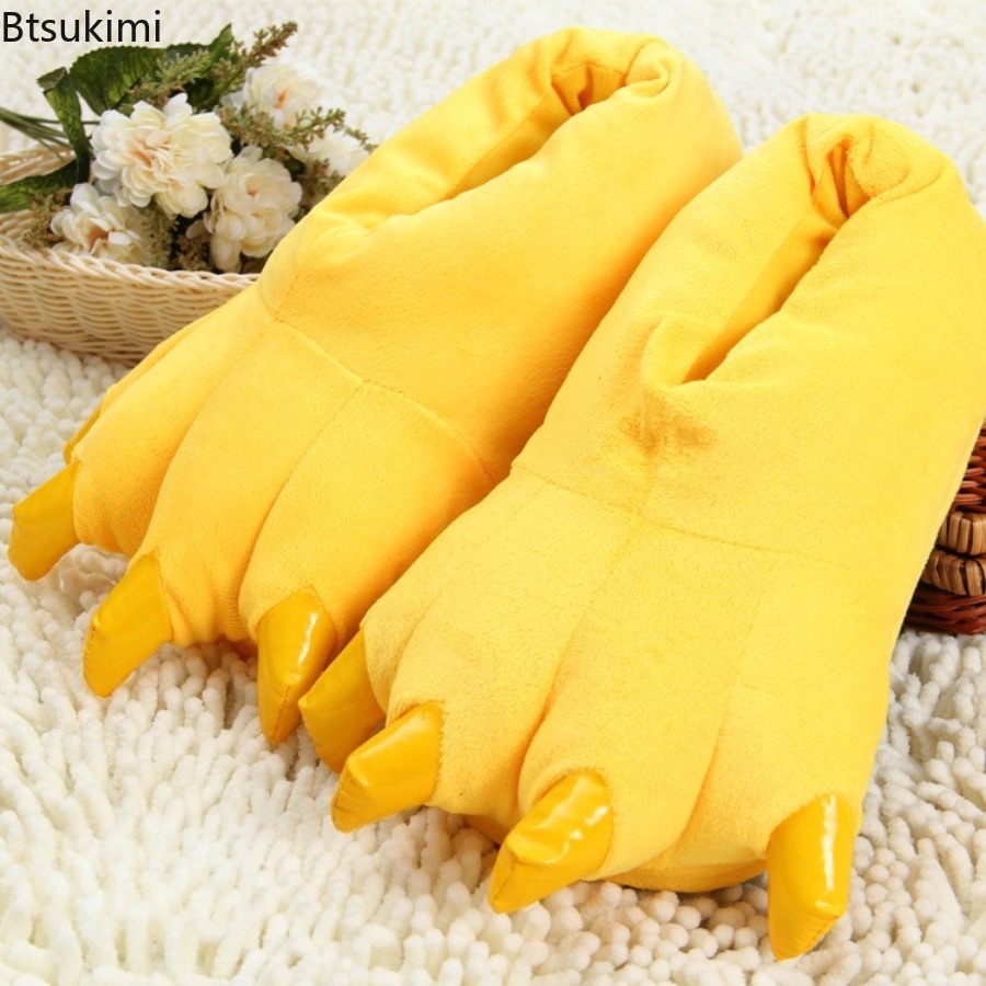 Sandal Rumah Bulu Lembut Hanga - Embroidery Garments ulasan dan harga