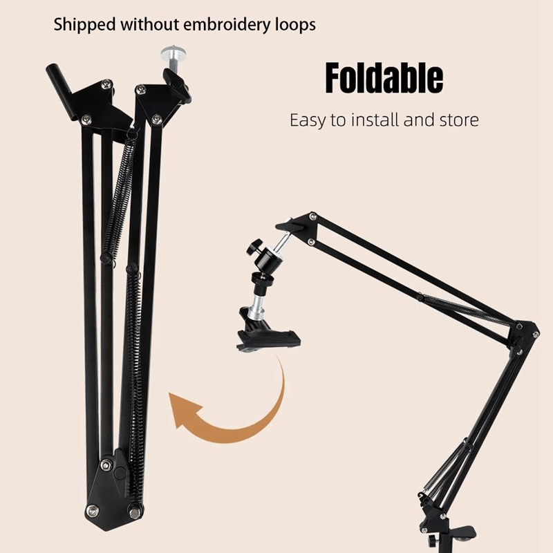 Penyangga Lingkaran Sulaman Cr - Embroidery Hoop Stand ulasan dan harga