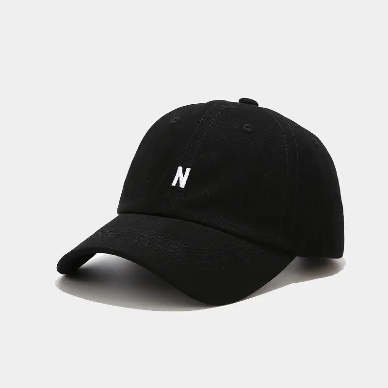 Topi Bisbol Casquette Katun Bo - Embroidery Letter N ulasan dan harga