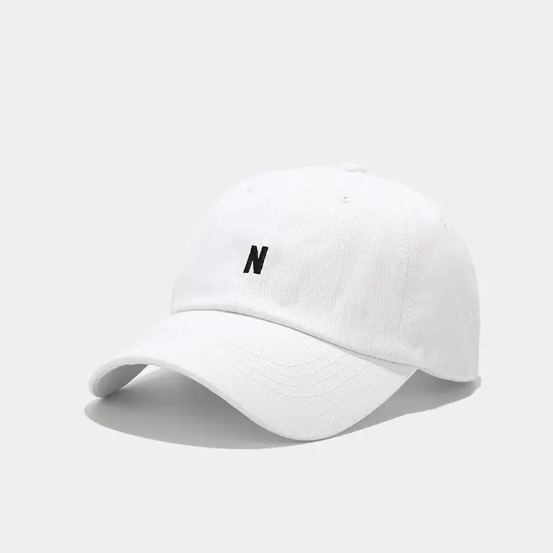 Topi Bisbol Casquette Katun Bo - Embroidery Letter N ulasan dan harga