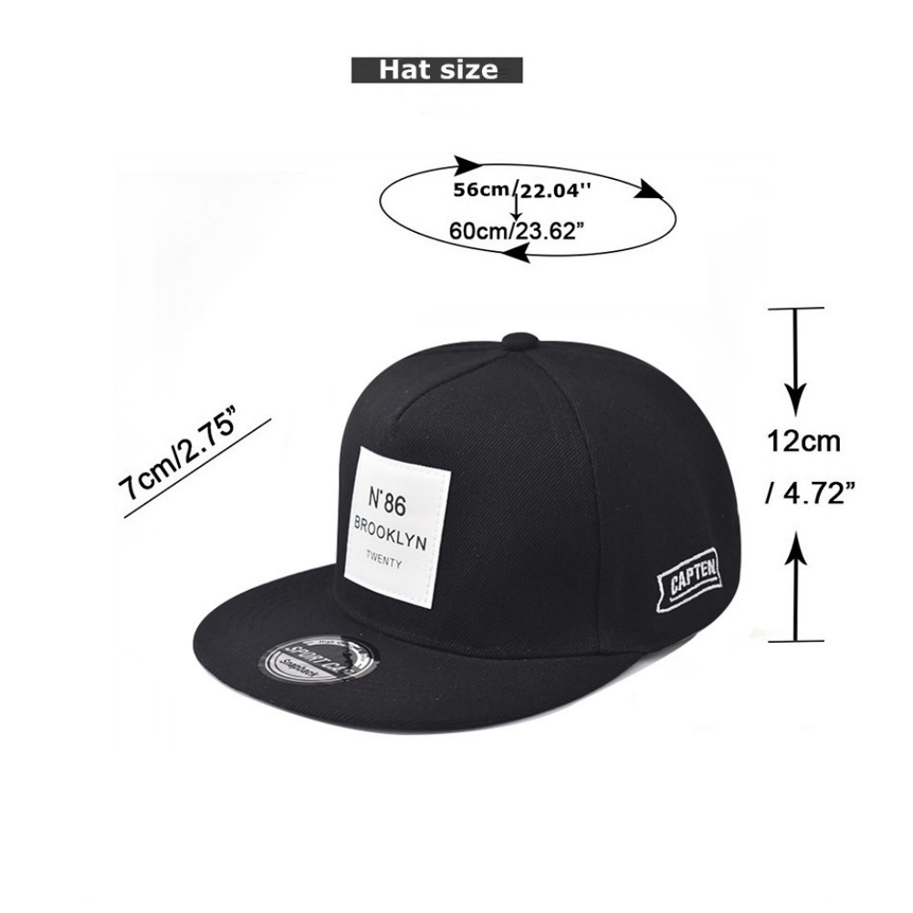 Topi Hip-Hop Bordir Label Ceta - Embroidery Letter N ulasan dan harga